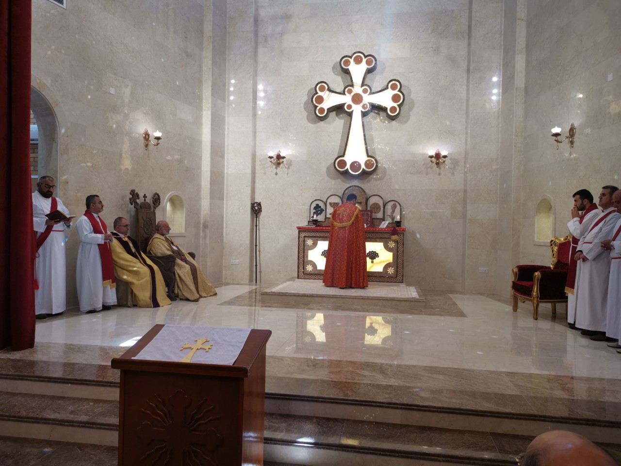 PHOTOS: Church renovated by Hungary reopens in Kurdistan's city of Soran